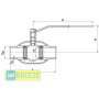 Кран шаровой 11с37п DN150/150 PN 25 BREEZE