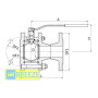 Кран шаровой 11с41п DN100/80 PN 16 BREEZE