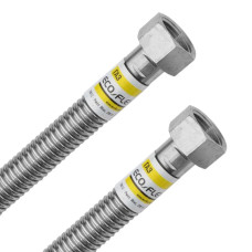 Шланг гофрированный для газа Газ Стандарт 1/2" ВВ 50 см ECO-FLEX