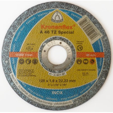 Круг відрізний Kronenflex 125х1,6х22,23mm А46 ТZ Special (нерж.)