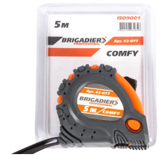 Рулетка 5 м х 25 мм., COMFY, Brigadier Professional
