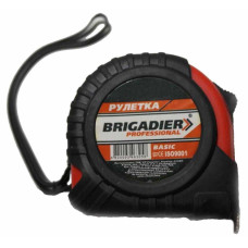 Рулетка 7.5 м x 25 мм., BASIC, Brigadier Professional