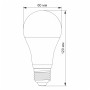 LED лампа VIDEX A60e 12W E27 4100K с датчиком движения и освещенности