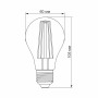 LED фітолампа VIDEX Filament A60FF 08W E27 1200K