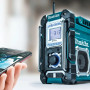 Радіоприймач акумуляторний з  функцією Bluetooth 7,2В-18В / 220В DMR108 MAKITA
