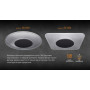 LED светильник акриловый круглый VIDEX 24W 4100K