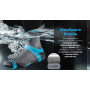 Водонепроницаемые носки Dexshell Coolvent Aqua Blue DS628