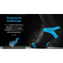 Водонепроницаемые носки Dexshell Coolvent Aqua Blue DS628