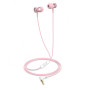 Вакуумные наушники с микрофоном HAVIT HV-E303P Pink