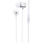 Вакуумные наушники с микрофоном HAVIT HV-E303P White