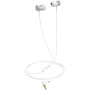 Вакуумные наушники с микрофоном HAVIT HV-E303P White