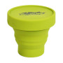 Стакан складной силиконовый Tramp с крышкой 180ml olive TRC-083-olive