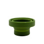 Стакан складной силиконовый Tramp с крышкой 180ml olive TRC-083-olive