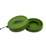 Стакан складной силиконовый Tramp с крышкой 180ml olive TRC-083-olive
