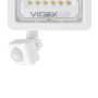 LED прожектор VIDEX F2e 20W 5000K с датчиком движения и освещенности