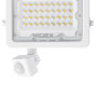 LED прожектор VIDEX F2e 30W 5000K с датчиком движения и освещенности