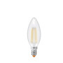 LED лампа FILAMENT C37FMD 4W E14 4100K 220V диммерная матовая VIDEX