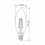 LED лампа FILAMENT C37FMD 4W E14 4100K 220V диммерная матовая VIDEX