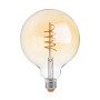 LED лампа VIDEX Filament G125FASD 5W E27 2200K диммерная бронза