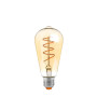 LED лампа VIDEX Filament ST64FASD 5W E27 2200K диммерная бронза