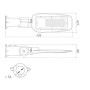 LED уличный фонарь Videx поворотный 30W 5000K