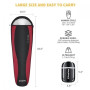 Спальный мешок KingCamp Breeze 70 L Black (KS2020_L_BLACK)
