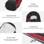 Спальный мешок KingCamp Breeze 70 L Black (KS2020_L_BLACK)