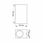 LED Светильник архитектурный AR012G IP54 VIDEX GU10x2