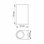 LED Светильник архитектурный AR032 IP54 VIDEX 6W 2700K