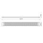 LED светильник линейный VIDEX 100W 1,2М 5000K