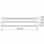 LED светильник линейный VIDEX 54W 1,2М 5000K