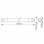 LED FITO лампа VIDEX T8F 18W 1.2M