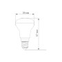 LED лампа VIDEX R39e 4W E14 3000K