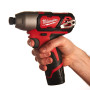 Аккумуляторный импульсный шуруповерт MILWAUKEE M12 BID-0 4933441955