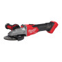 Аккумуляторная углошлифовальная машина с плоским редуктором MILWAUKEE M18 FSAGF125XB-0X 4933478438