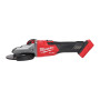 Аккумуляторная углошлифовальная машина с плоским редуктором MILWAUKEE M18 FSAGF125XB-0X 4933478438