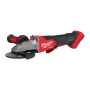 Аккумуляторная углошлифовальная машинас плоским редуктором MILWAUKEE M18 FSAGF125XPDB-0X 4933478439