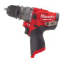 Акумуляторний ударний дриль-шурупокрут зі знімним патроном MILWAUKEE M12 FUEL FPDX-0 4933464135