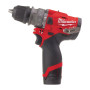 Акумуляторний ударний дриль-шурупокрут зі знімним патроном MILWAUKEE M12 FUEL FPDX-0 4933464135
