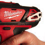 Акумуляторний дриль-шурупокрут MILWAUKEE M12 BDD-0 4933441930