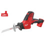 Акумуляторна шабельна пилка MILWAUKEE HACKZALL M18 C18 HZ-0 4933416785