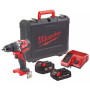 Акумуляторний ударний дриль-шуруповерт MILWAUKEE M18 CBLPD-422C 4933472116
