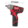 Аккумуляторный импульсный гайковерт MILWAUKEE M12 BIW12-202C 4933447133
