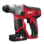 Акумуляторний перфоратор MILWAUKEE SDS-Plus M12 H-202C 4933431340