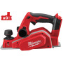 Аккумуляторный рубанок MILWAUKEE M18 BP-0 4933451113