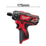 Акумуляторний шуруповерт MILWAUKEE M12 BD-202C 4933441900