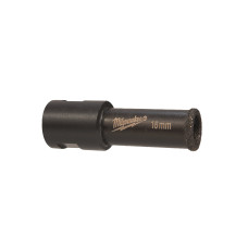 Алмазное корончатое сверло MILWAUKEE М14 16мм  (1 шт)