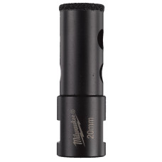 Алмазное корончатое сверло MILWAUKEE М14 20мм (1 шт)