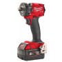 Акумуляторний гайковерт високомоментний MILWAUKEE 1/2" (339 Нм) з фіксацією піном M18 FUEL FIW2P12-502X (2 акб+ЗП) 4933478447