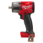 Акумуляторний гайкокрут високомоментний MILWAUKEE 1/2" (745 Нм) з фіксацією піном M18 FUEL FMTIW2P12-0X (каркас) 4933478452